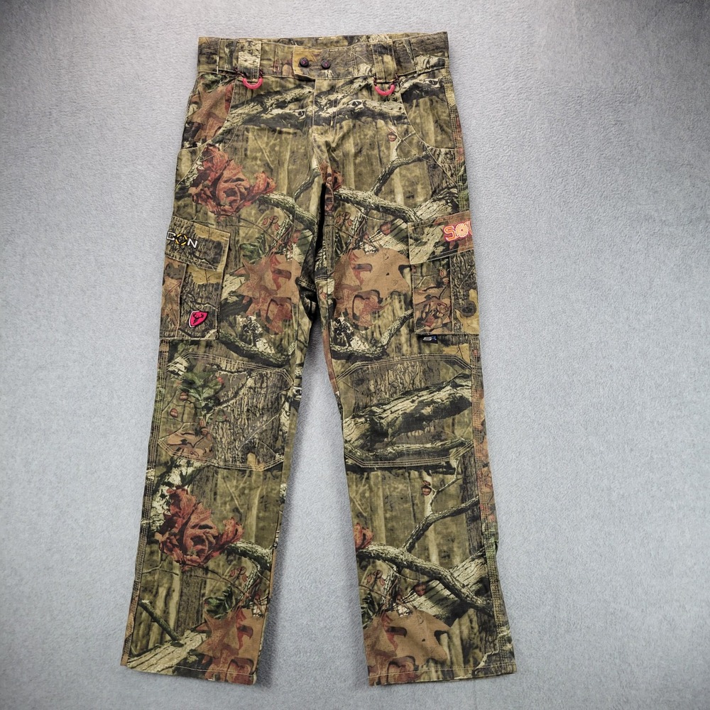 ScentBlocker Camo Cargo Pants Womens‎ Medium Realtree Ripstop Hunting Trousers